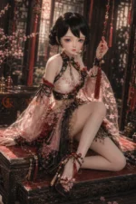 50cm / 1ft8 Large Bust Asian Silicone Tiny Sex Doll – Myla - Image 12