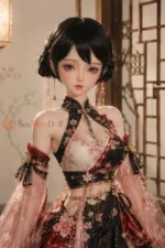 50cm / 1ft8 Large Bust Asian Silicone Tiny Sex Doll – Myla