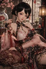50cm / 1ft8 Large Bust Asian Silicone Tiny Sex Doll – Myla - Image 10