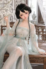 50cm / 1ft8 Large Bust Asian TPE Tiny Sex Doll – Arwen - Image 8
