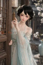 50cm / 1ft8 Large Bust Asian TPE Tiny Sex Doll – Arwen - Image 5