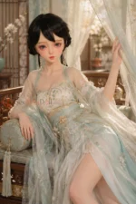 50cm / 1ft8 Large Bust Asian TPE Tiny Sex Doll – Arwen - Image 4