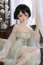 50cm / 1ft8 Large Bust Asian TPE Tiny Sex Doll – Arwen - Image 3
