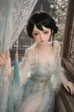 50cm / 1ft8 Large Bust Asian TPE Tiny Sex Doll – Arwen - Image 2