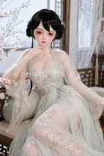 50cm / 1ft8 Large Bust Asian TPE Tiny Sex Doll – Arwen - Image 14