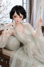 50cm / 1ft8 Large Bust Asian TPE Tiny Sex Doll – Arwen - Image 12