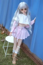 60cm / 2ft Anime Silicone Mini Sex Doll – Hazel - Image 5