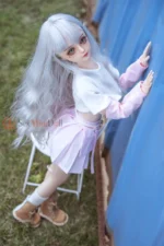 60cm / 2ft Anime Silicone Mini Sex Doll – Hazel - Image 8
