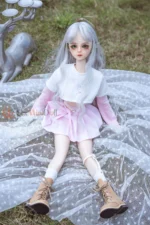 60cm / 2ft Anime Silicone Mini Sex Doll – Hazel - Image 9