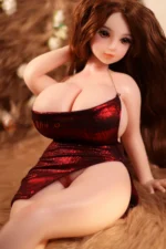 60cm / 2ft Huge Bust TPE BBW Mini Sex Doll – Elsie - Image 3