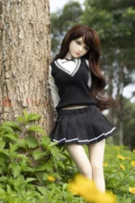 60cm / 2ft Large Bust Silicone Mini Sex Doll – Valeria - Image 6