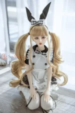 60cm / 2ft Maid Silicone Mini Sex Doll – Audrey - Image 2