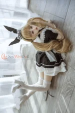 60cm / 2ft Maid Silicone Mini Sex Doll – Audrey - Image 11