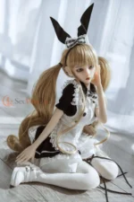 60cm / 2ft Maid Silicone Mini Sex Doll – Audrey - Image 4