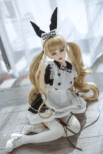 60cm / 2ft Maid Silicone Mini Sex Doll – Audrey - Image 5