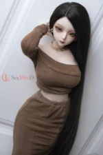 60cm / 2ft Realistic Silicone Mini Sex Doll – Elena