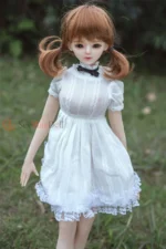 60cm / 2ft Realistic Silicone Mini Sex Doll – Rose