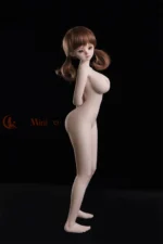 60cm / 2ft Realistic Silicone Mini Sex Doll – Rose - Image 12