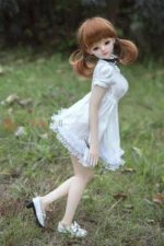 60cm / 2ft Realistic Silicone Mini Sex Doll – Rose - Image 4
