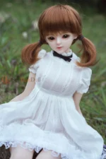 60cm / 2ft Realistic Silicone Mini Sex Doll – Rose - Image 6