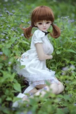 60cm / 2ft Realistic Silicone Mini Sex Doll – Rose - Image 9