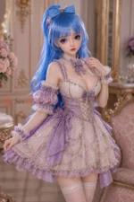 65cm / 2ft2 Medium Bust Japanese Silicone Tiny Sex Doll – Opal - Image 15