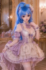 65cm / 2ft2 Medium Bust Japanese Silicone Tiny Sex Doll – Opal - Image 2