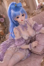 65cm / 2ft2 Medium Bust Japanese Silicone Tiny Sex Doll – Opal - Image 12