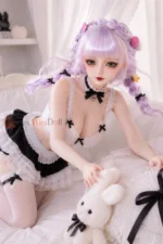 65cm / 2ft2 Medium Bust Lifelike Silicone Tiny Sex Doll – Jolie - Image 2