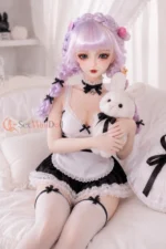 65cm / 2ft2 Medium Bust Lifelike Silicone Tiny Sex Doll – Jolie - Image 8