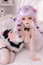 65cm / 2ft2 Medium Bust Lifelike Silicone Tiny Sex Doll – Jolie - Image 10