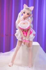 65cm / 2ft2 Small Bust Anime TPE Tiny Sex Doll – Ellie - Image 2