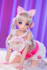 65cm / 2ft2 Small Bust Anime TPE Tiny Sex Doll – Ellie - Image 11