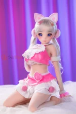 65cm / 2ft2 Small Bust Anime TPE Tiny Sex Doll – Ellie