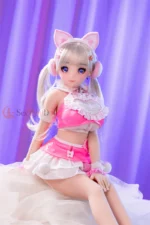 65cm / 2ft2 Small Bust Anime TPE Tiny Sex Doll – Ellie - Image 5