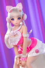65cm / 2ft2 Small Bust Anime TPE Tiny Sex Doll – Ellie - Image 7