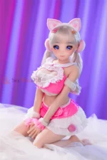 65cm / 2ft2 Small Bust Anime TPE Tiny Sex Doll – Ellie - Image 9