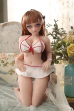 65cm / 2ft2 Small Bust Anime TPE Tiny Sex Doll – Maelyn - Image 5