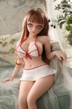 65cm / 2ft2 Small Bust Anime TPE Tiny Sex Doll – Maelyn - Image 7