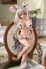 65cm / 2ft2 Small Bust Anime TPE Tiny Sex Doll – Noemi - Image 4