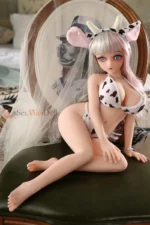 65cm / 2ft2 Small Bust Anime TPE Tiny Sex Doll – Noemi - Image 9