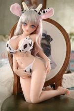 65cm / 2ft2 Small Bust Anime TPE Tiny Sex Doll – Noemi - Image 7