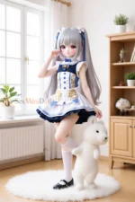 65cm / 2ft2 Small Bust Anime TPE Tiny Sex Doll – Sawyer - Image 11