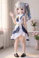 65cm / 2ft2 Small Bust Anime TPE Tiny Sex Doll – Sawyer - Image 12