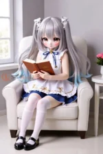 65cm / 2ft2 Small Bust Anime TPE Tiny Sex Doll – Sawyer - Image 3