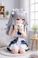 65cm / 2ft2 Small Bust Anime TPE Tiny Sex Doll – Sawyer - Image 8