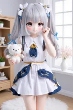 65cm / 2ft2 Small Bust Anime TPE Tiny Sex Doll – Sawyer