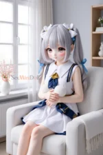 65cm / 2ft2 Small Bust Anime TPE Tiny Sex Doll – Sawyer - Image 10