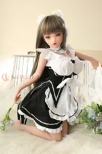 65cm / 2ft2 Small Bust Japanese TPE Tiny Sex Doll – Indigo - Image 9