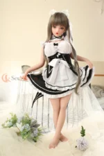 65cm / 2ft2 Small Bust Japanese TPE Tiny Sex Doll – Indigo - Image 10